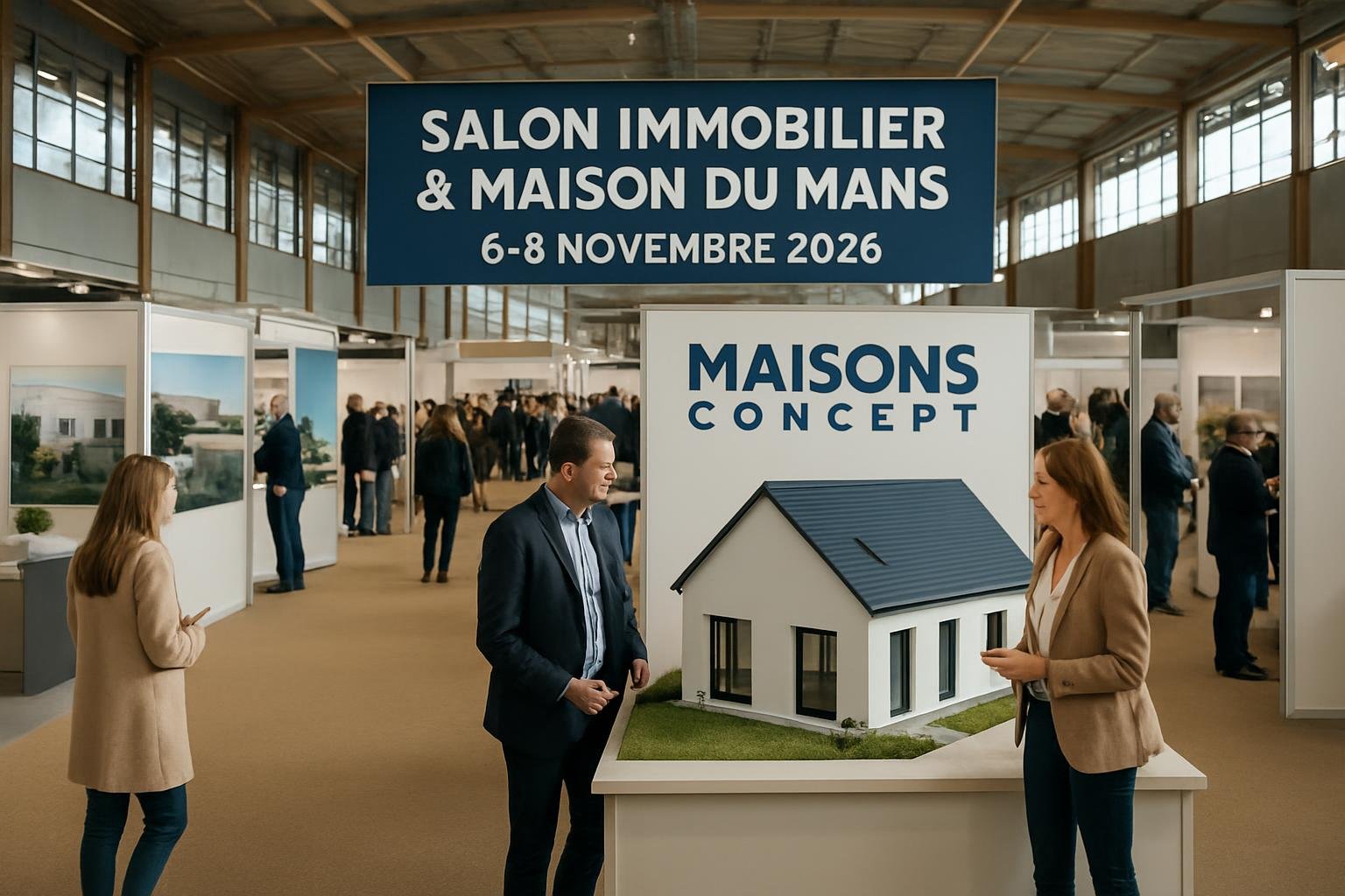 Au Mans, Maisons Concept présente son approche de la maison individuelle du 6 au 8 novembre 2026